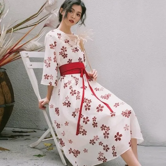 Store Princesse Fleurie Robe Fleurie Coréenne