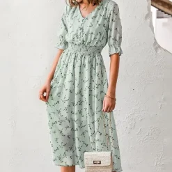Sale Princesse Fleurie Robe Fleurie Courte Femme