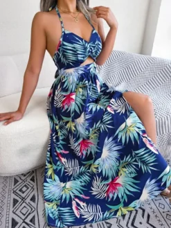 New Princesse Fleurie Robe Fleurie Dos Nu