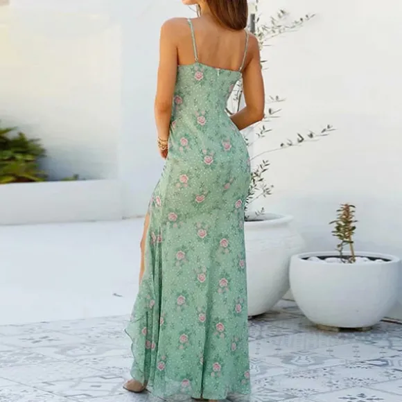 New Princesse Fleurie Robe Fleurie Drapée