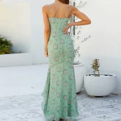 New Princesse Fleurie Robe Fleurie Drapée