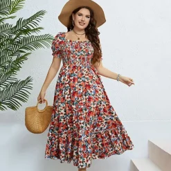 Store Princesse Fleurie Robe Fleurie Grande Taille