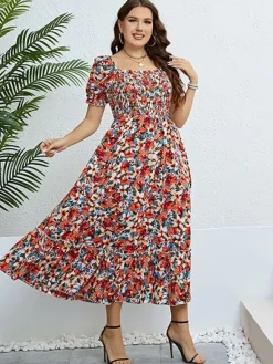 Store Princesse Fleurie Robe Fleurie Grande Taille