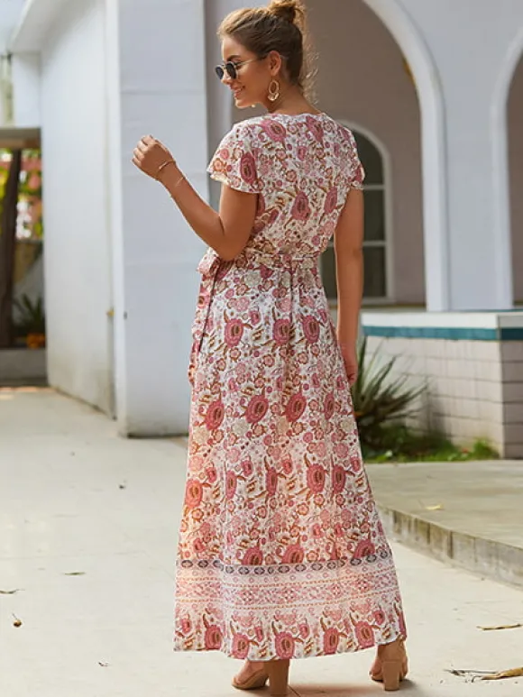 Hot Princesse Fleurie Robe Fleurie Hippie