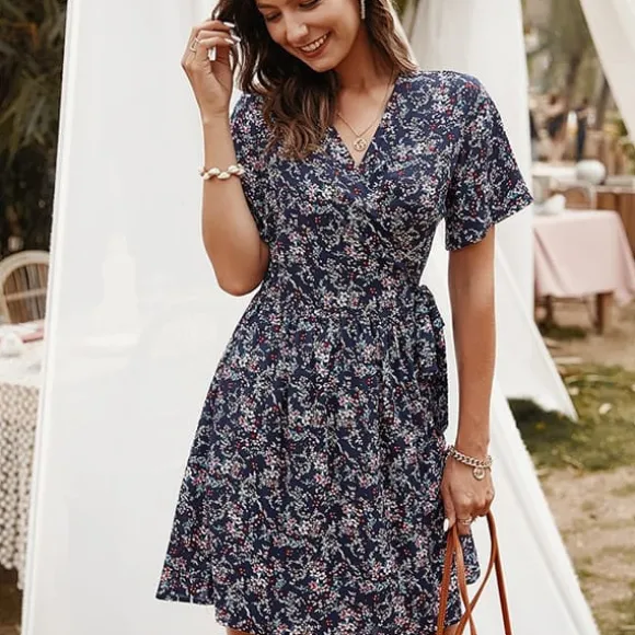 New Princesse Fleurie Robe Fleurie Légère