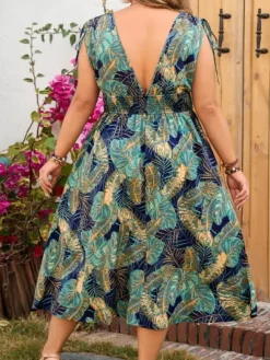 Outlet Princesse Fleurie Robe Fleurie Longue Grande Taille