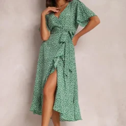 Best Sale Princesse Fleurie Robe Fleurie Longue Verte