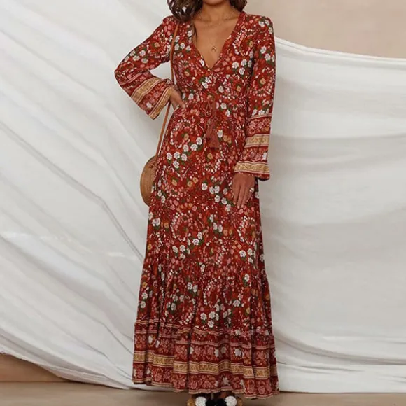 Store Princesse Fleurie Robe Fleurie Maxi