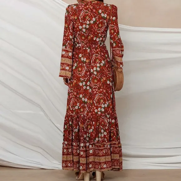 Store Princesse Fleurie Robe Fleurie Maxi