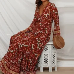 Store Princesse Fleurie Robe Fleurie Maxi
