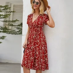 Outlet Princesse Fleurie Robe Fleurie Midi Chic