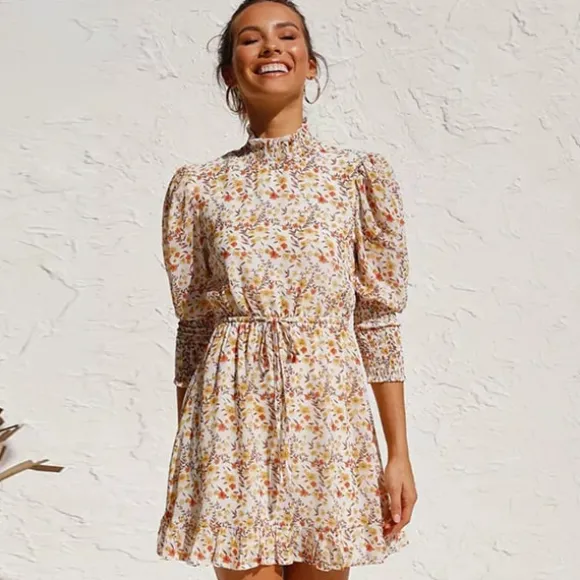 New Princesse Fleurie Robe Fleurie Rétro