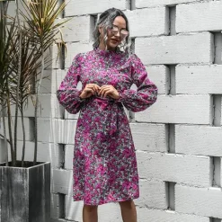 Clearance Princesse Fleurie Robe Fleurie Violette