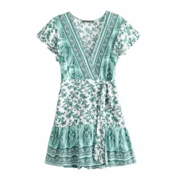 Shop Princesse Fleurie Robe Folk Fleurie