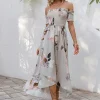 Outlet Princesse Fleurie Robe Longue Bustier Fleurie Bohème