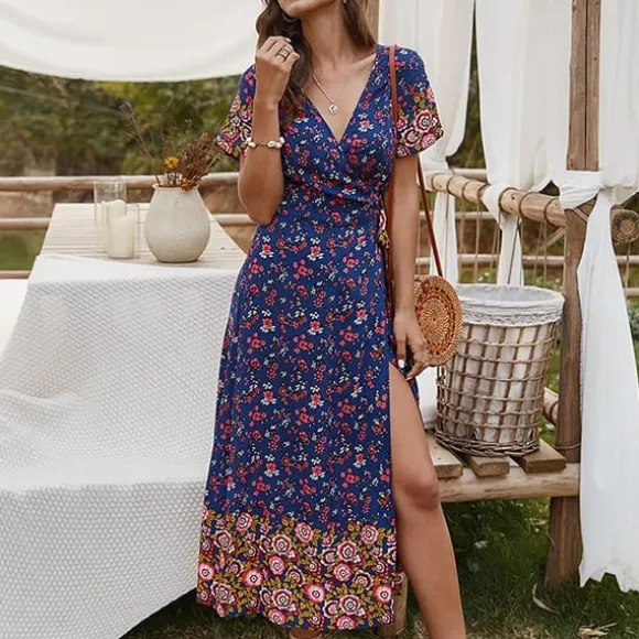 Flash Sale Princesse Fleurie Robe Longue Coton Fleurie