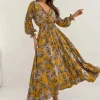Store Princesse Fleurie Robe Longue Fleurie Automne