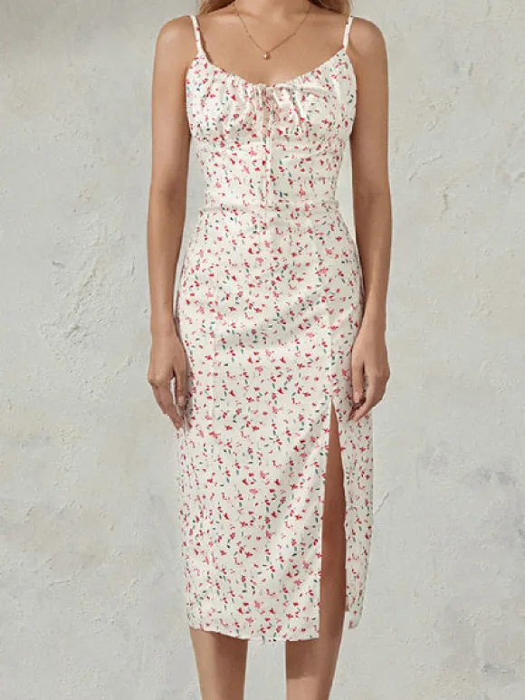Discount Princesse Fleurie Robe Longue Fleurie Cintrée