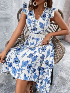 Discount Princesse Fleurie Robe Longue Fleurie Cocktail