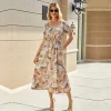 Hot Princesse Fleurie Robe Longue Fleurie Cérémonie