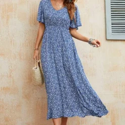 Shop Princesse Fleurie Robe Longue Fleurie Liberty