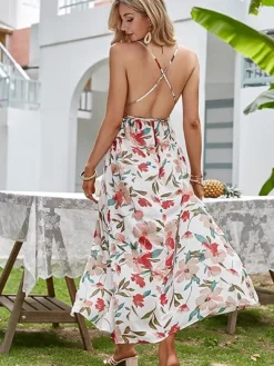 Outlet Princesse Fleurie Robe Longue Fleurie Mousseline