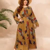 Cheap Princesse Fleurie Robe Maxi Fleurie Grande Taille