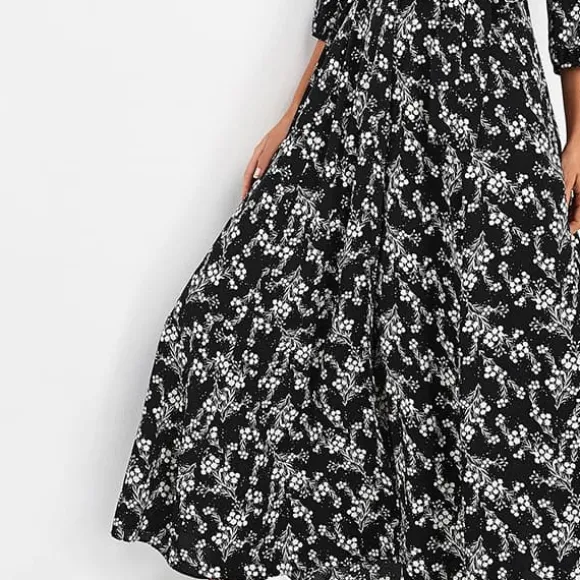 Store Princesse Fleurie Robe Maxi Fleurie Longue