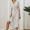 Outlet Princesse Fleurie Robe Midi Fleurie