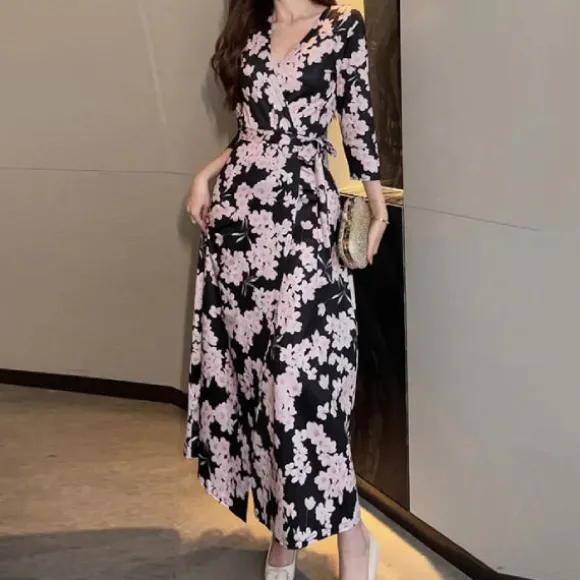Shop Princesse Fleurie Robe Motif Fleur de Cerisier