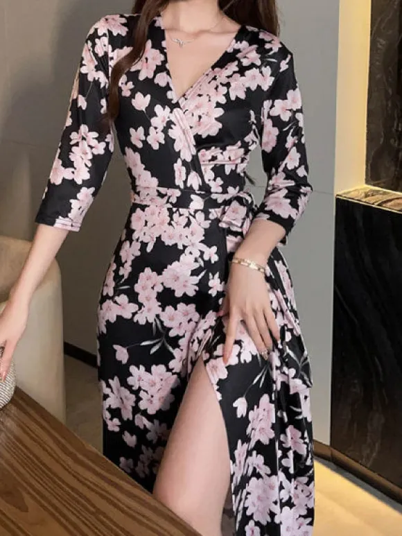 Shop Princesse Fleurie Robe Motif Fleur de Cerisier
