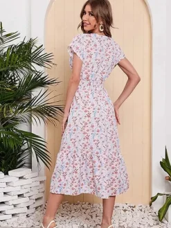 Hot Princesse Fleurie Robe Témoin Fleurie