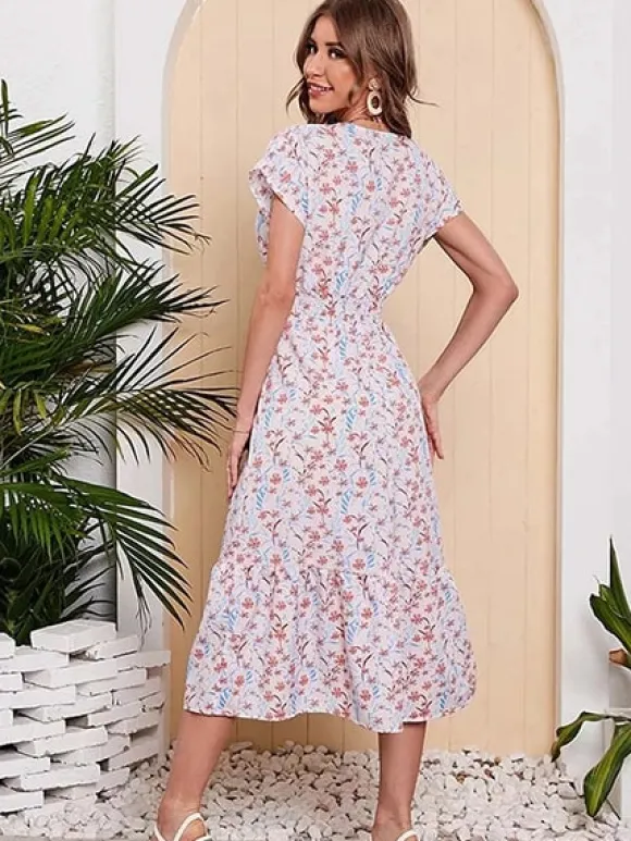 Hot Princesse Fleurie Robe Témoin Fleurie