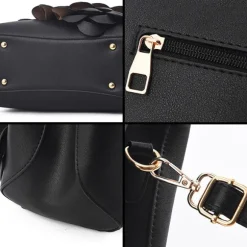 New Princesse Fleurie Sac à Main avec Fleur en Relief