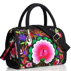 Discount Princesse Fleurie Sac à Main Broderie Fleurs