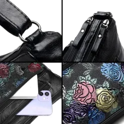 Store Princesse Fleurie Sac à Main Motif Fleur