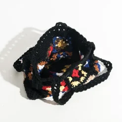 New Princesse Fleurie Sac Crochet Fleurs