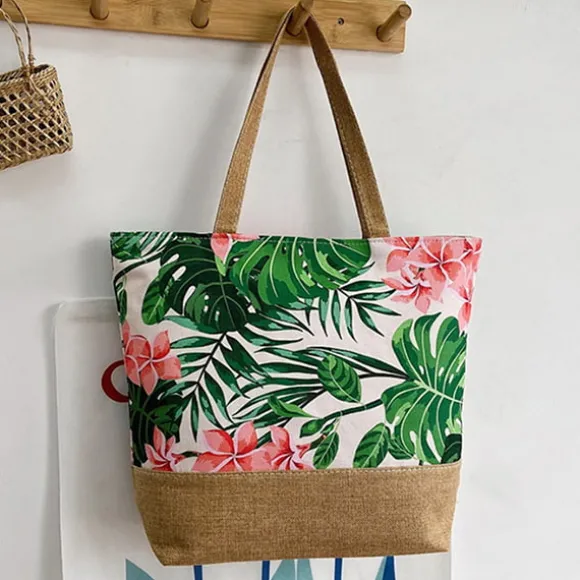 Shop Princesse Fleurie Sac de Plage Fleuri
