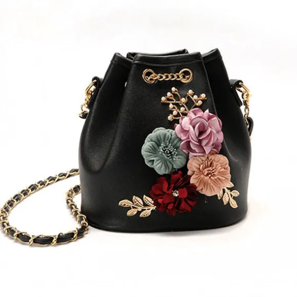 New Princesse Fleurie Sac Seau Fleuri
