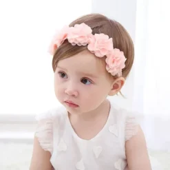 Fashion Princesse Fleurie Serre-Tête Bébé Fleur