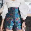 Cheap Princesse Fleurie Short Élégant Motif Fleuri