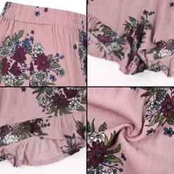 Shop Princesse Fleurie Short Plage Fleuri Femme