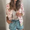 Clearance Princesse Fleurie Veste à Fleurs Fille
