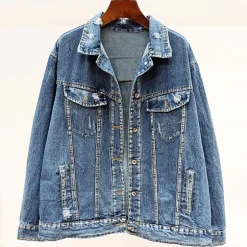 Best Princesse Fleurie Veste Denim Fleurie Brodée
