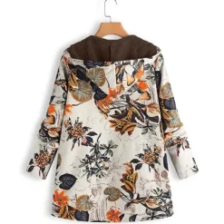 Online Princesse Fleurie Veste Fleurie Hiver Longue